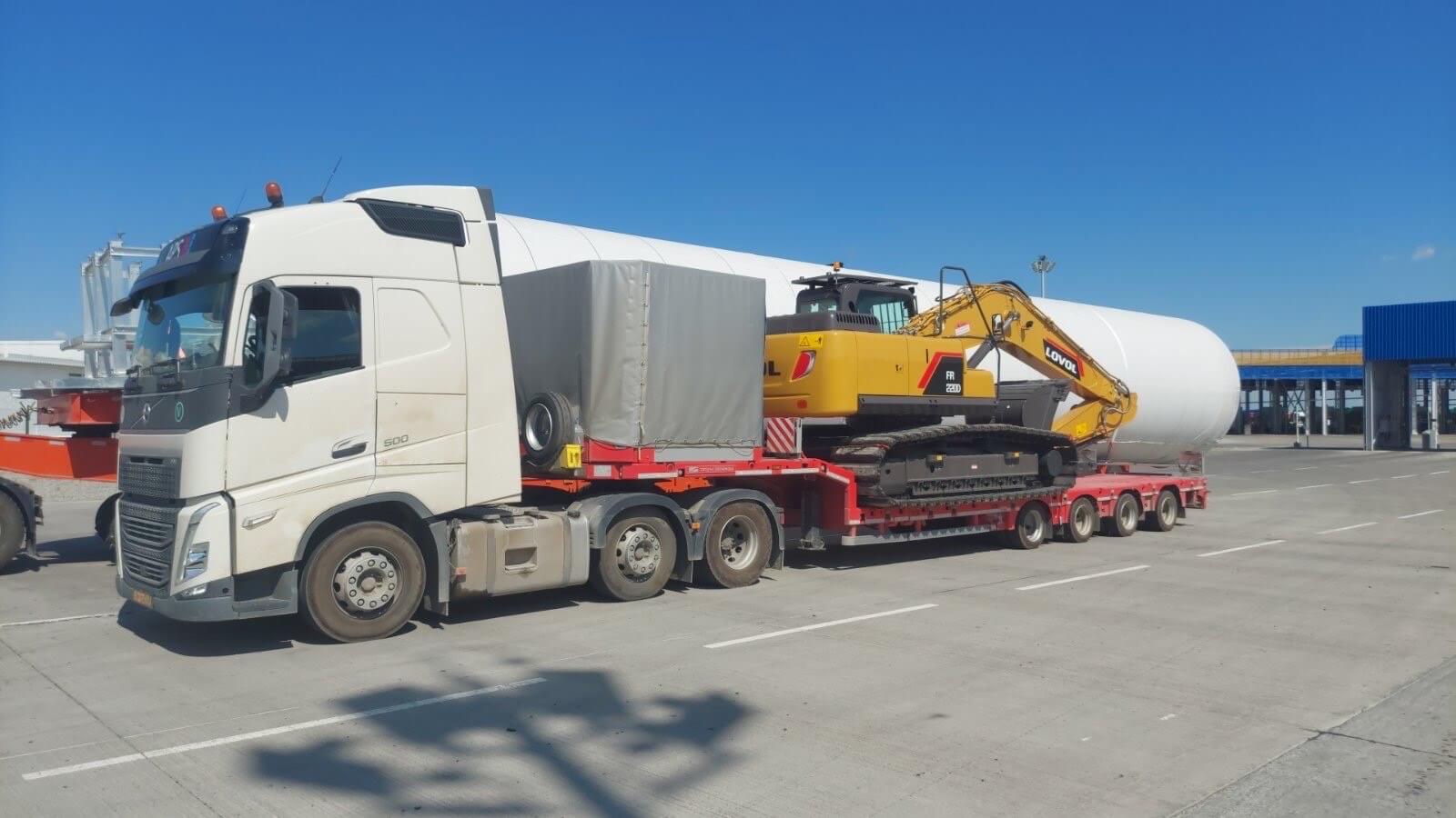 перевозки строительной техники