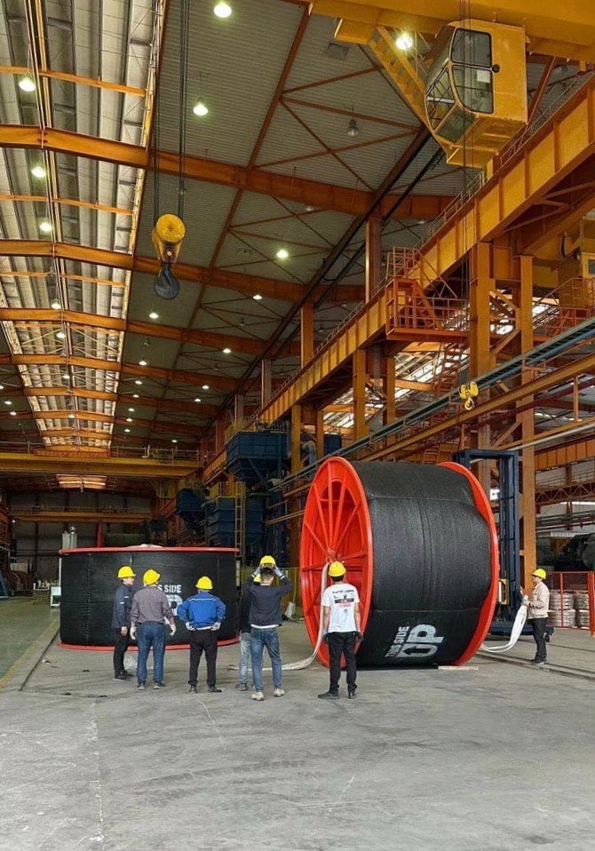 Перевозка кабельных бухт 2